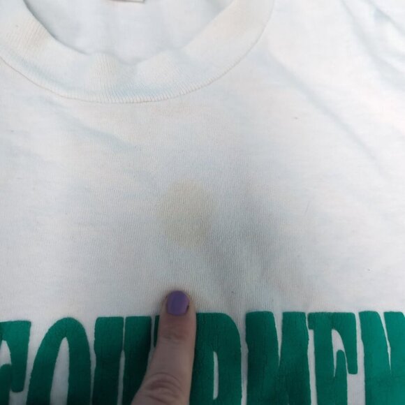 Vintage Fruit of The Loom B.U.M. Equipment T Shirt Size Large - Picture 5 of 11